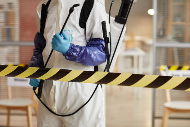 Professional Unattended Death Cleanup technician working in Monroeville, IN